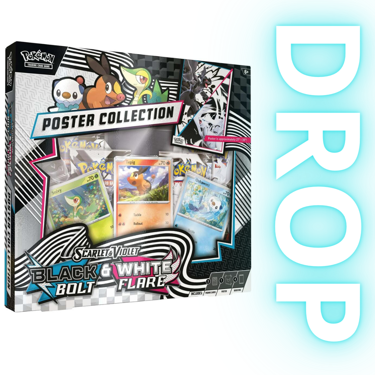 Pokemon TCG: Scarlet & Violet 10.5 - Unova Poster Collection (DROP)