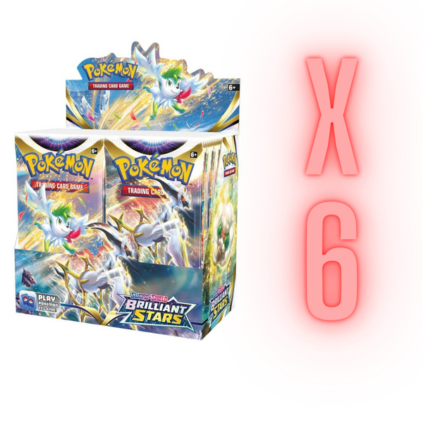 Brilliant Stars Booster Box Case  AllPokeTCG