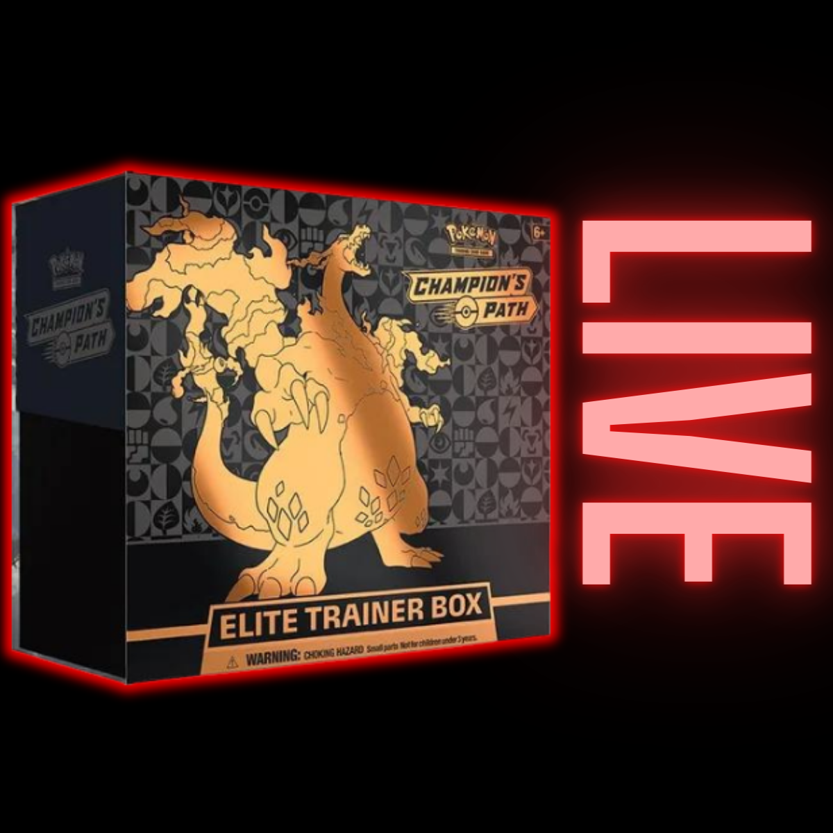 Champions Path Pokemon Elite Trainer Box (LIVE)