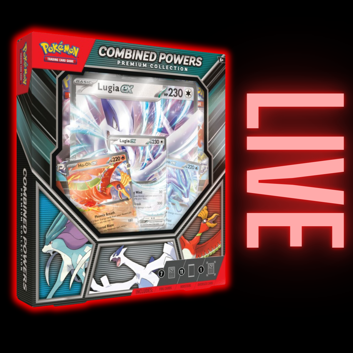 Pokemon TCG: Combined Powers Premium Collection (LIVE)