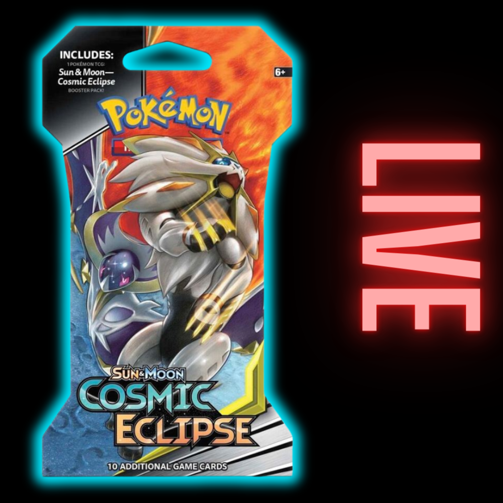 Cosmic Eclipse Booster Pack (LIVE) – AllPokeTCG