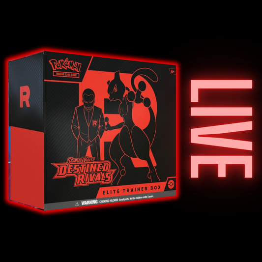 Destined Rivals Elite Trainer Box - Pokemon SV10 (LIVE)