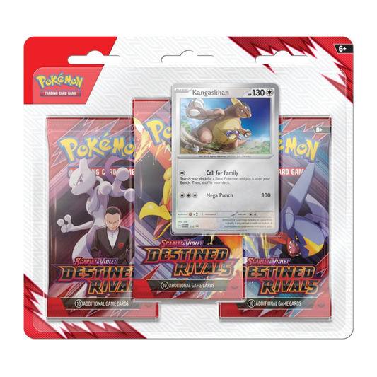 Destined Rivals 3-Pack Blister - Random Artwork- Pokemon SV10 (Pre-Order)(05/30/2025)