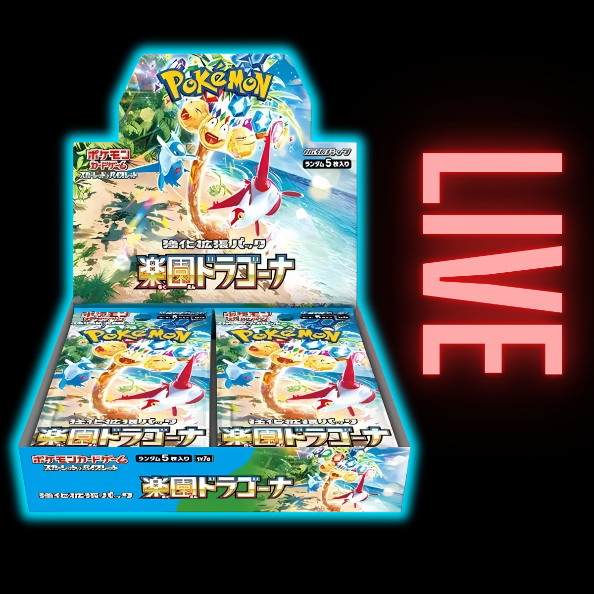 Paradise Dragona Japanese Booster Box (LIVE)