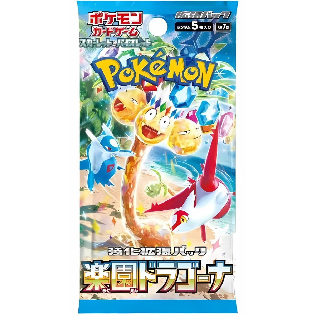 Pokemon Card Paradise Dragona Booster Box sv7a Japanese Factory Sealed