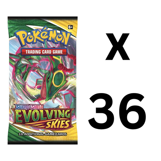 Evolving Skies Booster Pack x 36