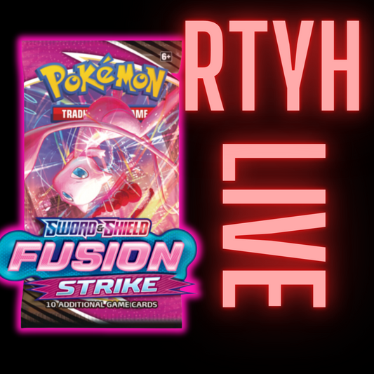 RTYH Fusion Strike Booster Pack (Rip Until You Hit w/ Pack Minimum) LIVE