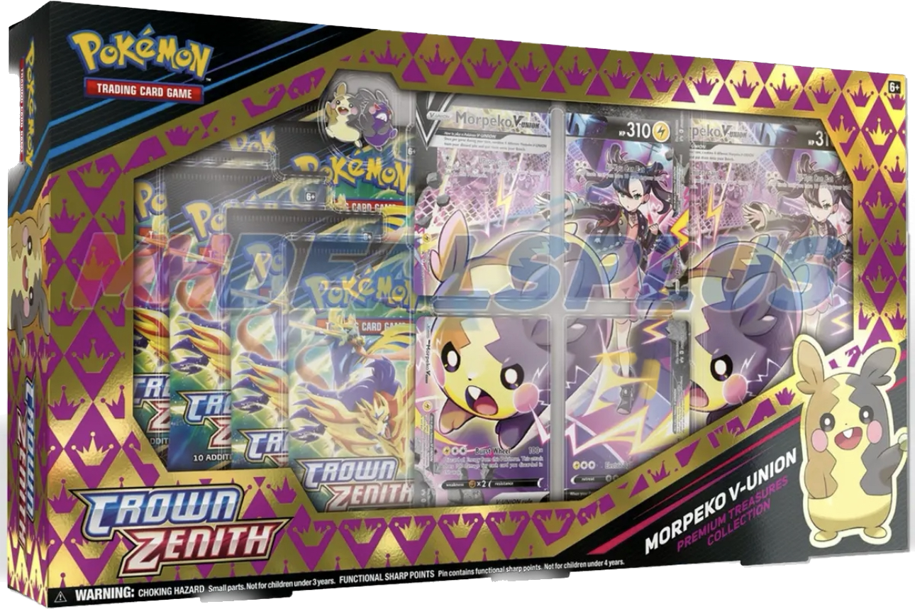 Crown Zenith Premium Treasures Collection Morpeko V-UNION