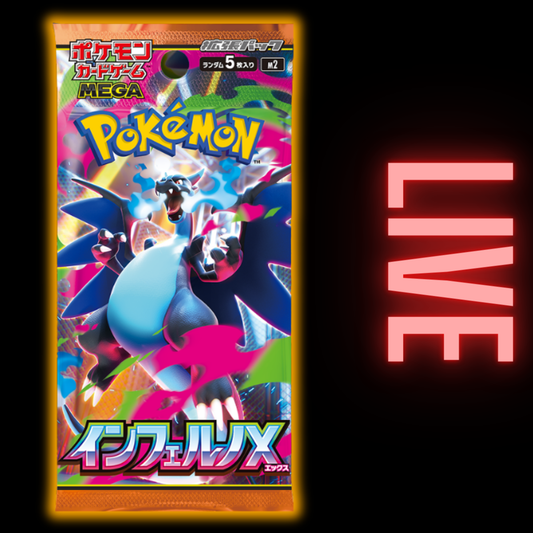 Inferno X Booster Pack x 5 (LIVE)