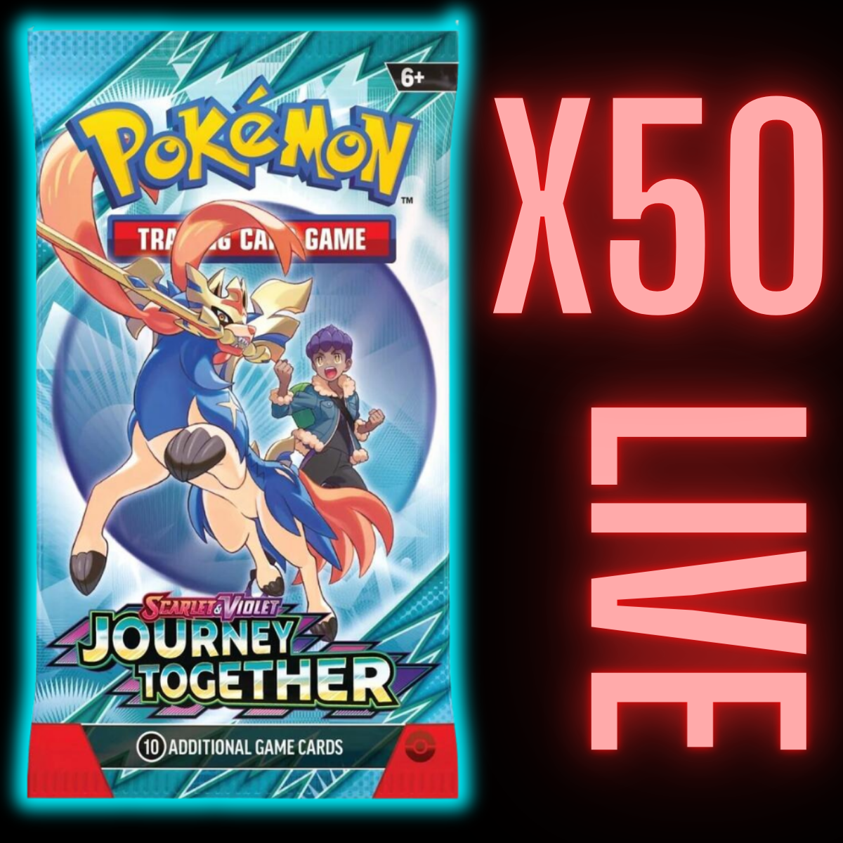 Journey Together Booster Pack X 50 (LIVE)