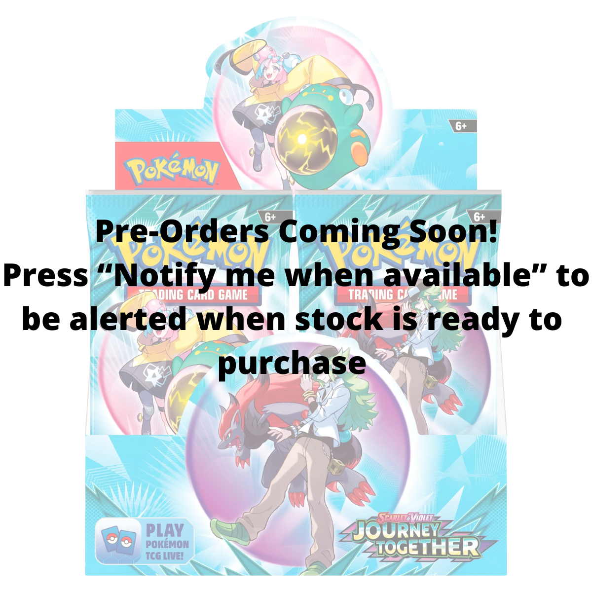 Journey Together Enhanced Booster Box (LIVE) Journey Together Enhanced Booster Box (LIVE)