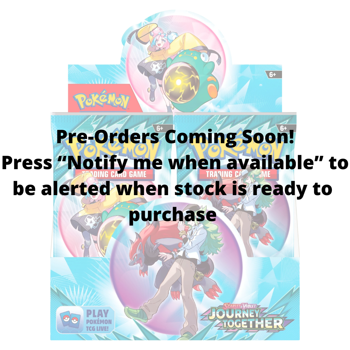 Journey Together Booster Box (Pre-Order)(03/29/2025)