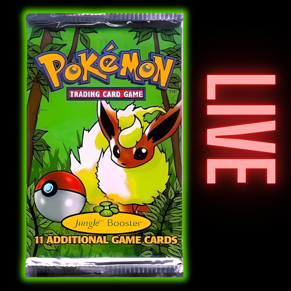 Jungle Unlimited Pokemon Booster Pack (LIVE) AllPokeTCG Jungle Unlimited Pokemon Booster Pack (LIVE) AllPokeTCG