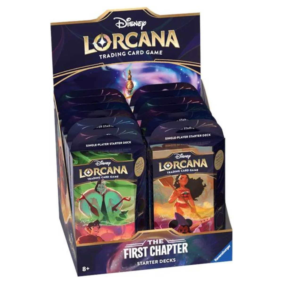 Disney Lorcana: The First Chapter Starter Deck Display - The First Chapter