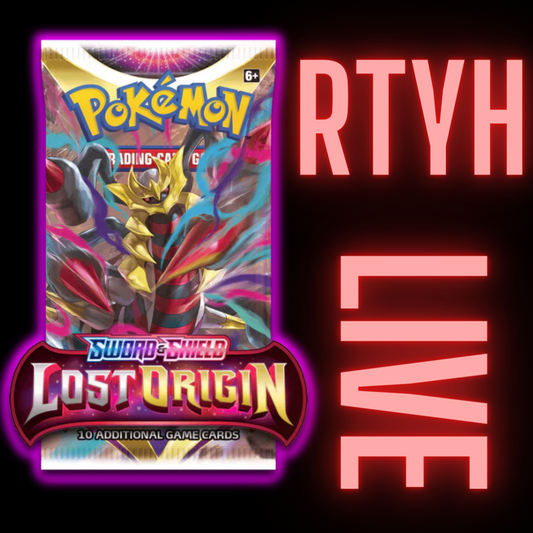 RTYH Lost Origins Booster Pack (Rip Until You Hit w/ Pack Minimum) LIVE