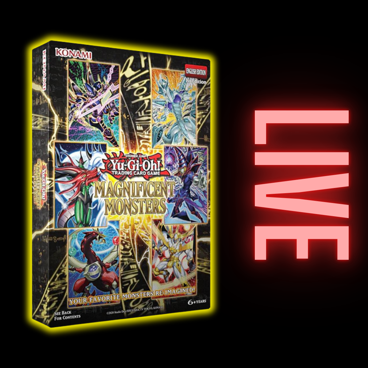 Yu-Gi-Oh! - Magnificent Monsters Box (LIVE)