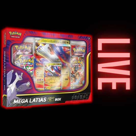 Pokemon TCG: Mega Latias ex Box (LIVE)