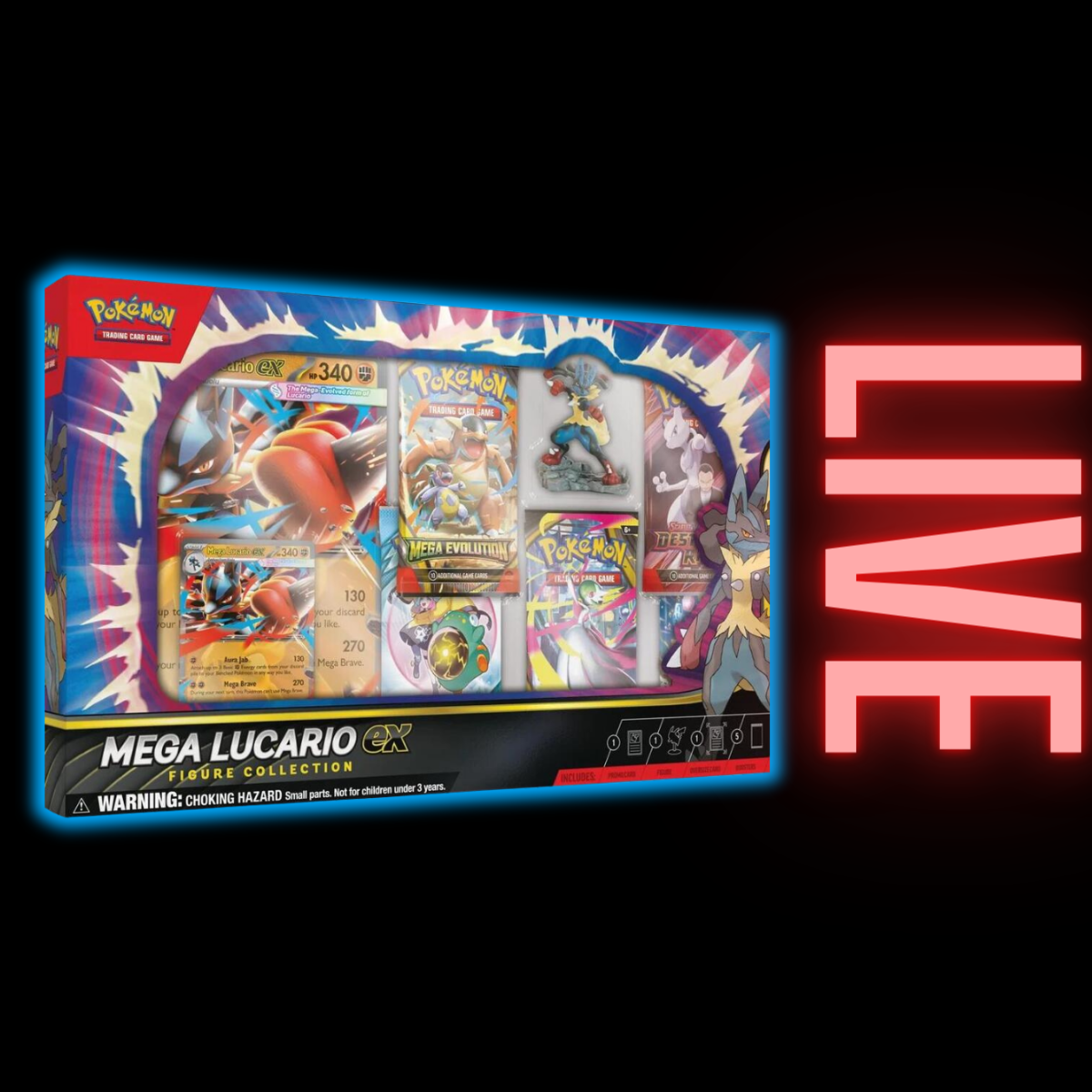 Mega Lucario ex Premium Figure Collection (LIVE)