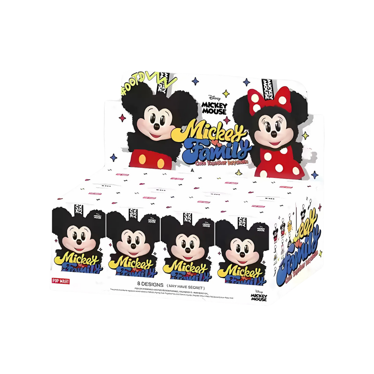 Mickey Family Cute Together Keychain Series Figure - Pop Mart