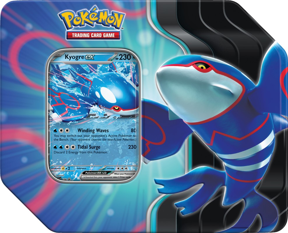 Pokemon TCG: Azure Legends Tin Bundle of 3 (Pre-Order)(02/21/2025)