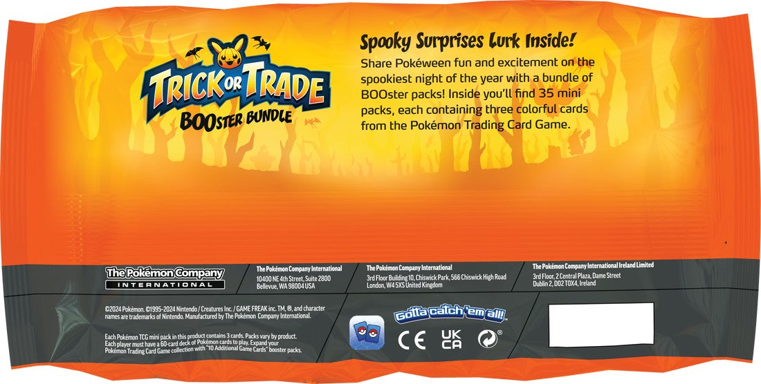 Pokemon 2024 Trick or Trade BOOster Bundle (Pre-Order)(Release Date: 08/30/2024)