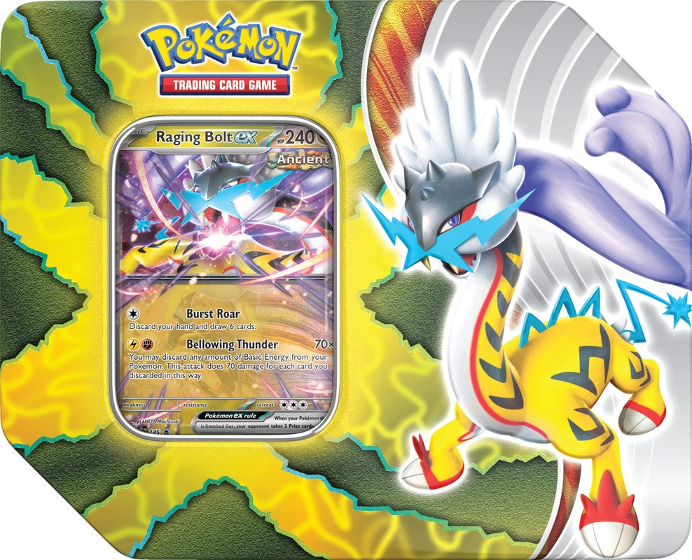 Pokemon Paradox Destinies Tin Set of 4