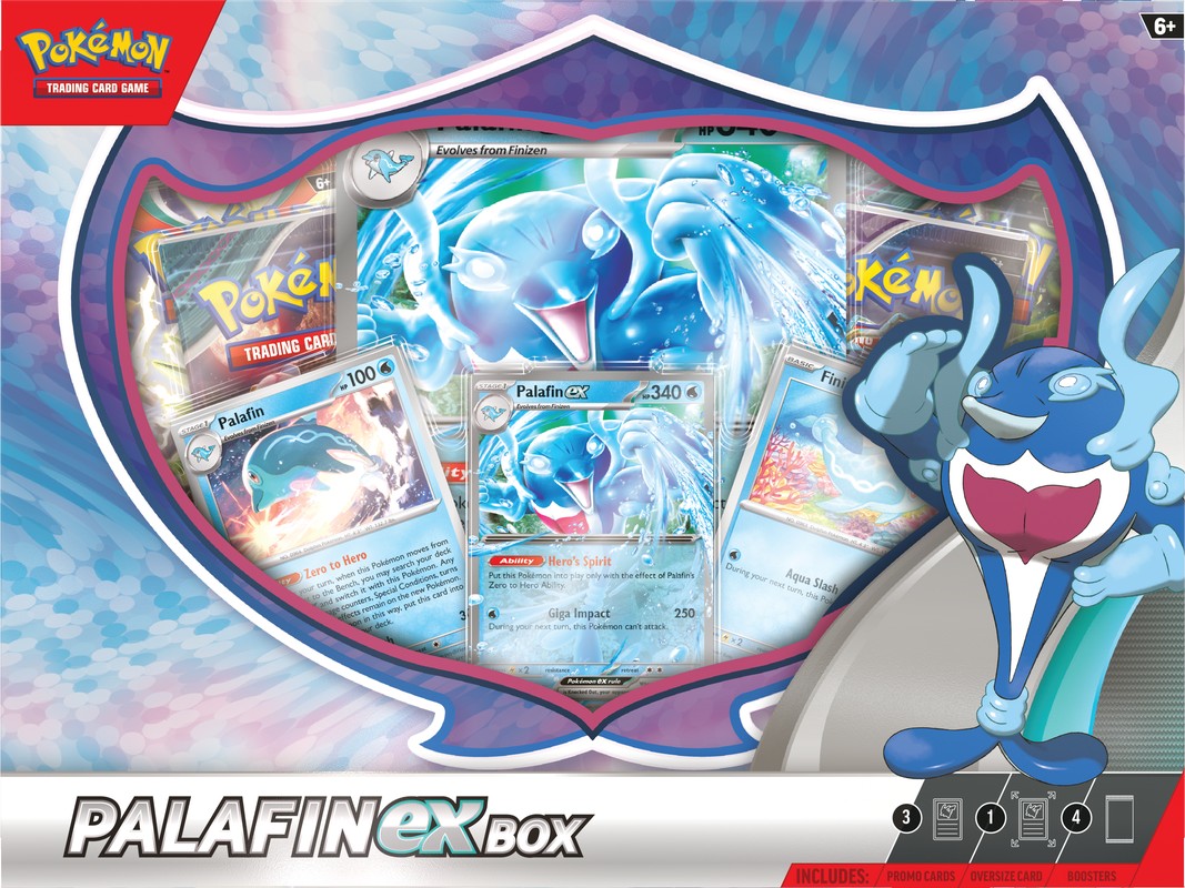 Pokémon TCG: Palafin EX Collection Box