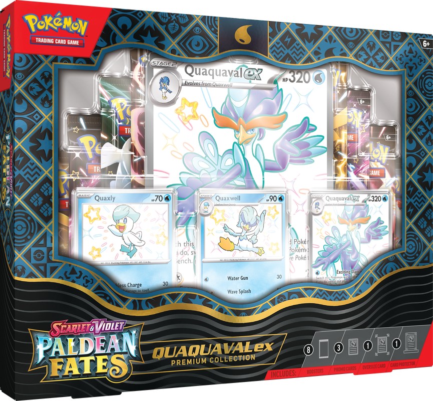 Pokemon Scarlet and Violet 4.5 Paldean Fates ex Premium Collection