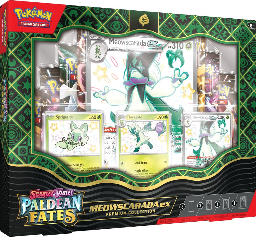 Pokemon Scarlet and Violet 4.5 Paldean Fates ex Premium Collection