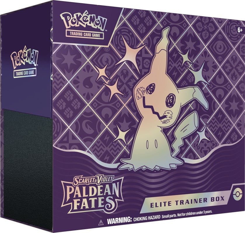Paldean Fates Elite Trainer Box Pokemon Scarlet and Violet 4.5
