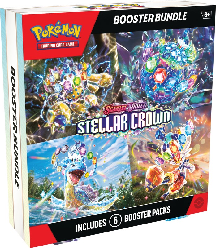 Pokemon - Scarlet and Violet - Stellar Crown - Booster Bundle (Pre-Order)(09/13/2024)