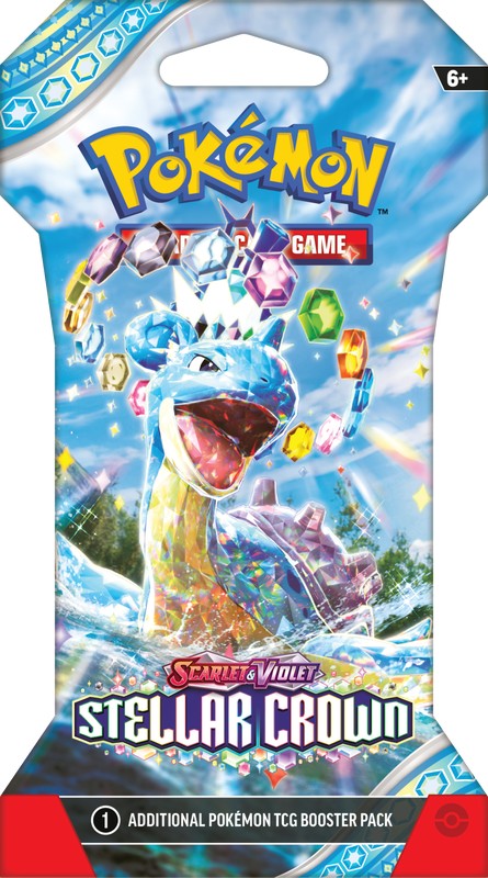 Pokemon - Scarlet and Violet - Stellar Crown - Sleeved Booster Case AllPokeTCG Pokemon - Scarlet and Violet - Stellar Crown - Sleeved Booster Case AllPokeTCG