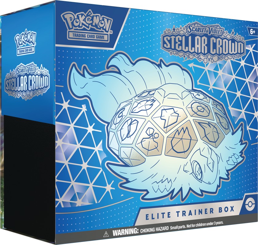 Pokemon - Scarlet and Violet - Stellar Crown - Elite Trainer Box (Pre-Order)(09/13/2024)