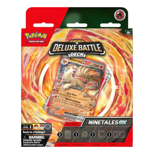 Ninetails Ex Battle Deluxe Deck Box