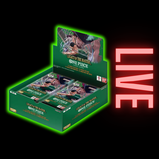 One Piece TCG Legacy of the Master OP-12 Booster Box | 24 Packs Trading Card Game (LIVE)