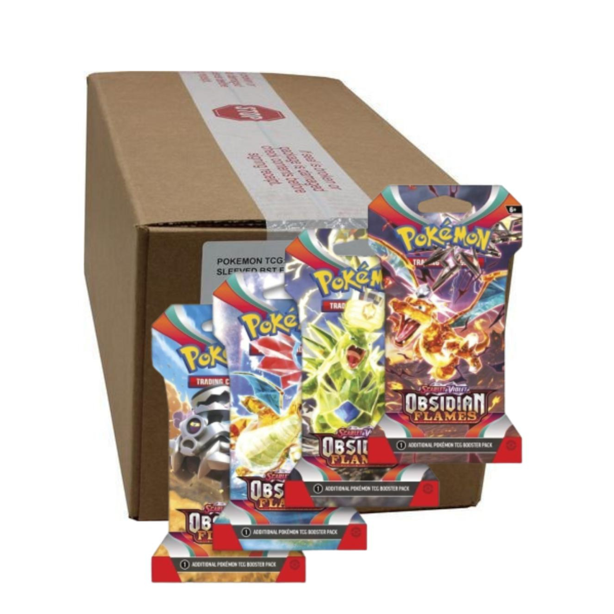 Obsidian Flames Sleeved Case (144 Packs) AllPokeTCG Obsidian Flames Sleeved Case (144 Packs) AllPokeTCG