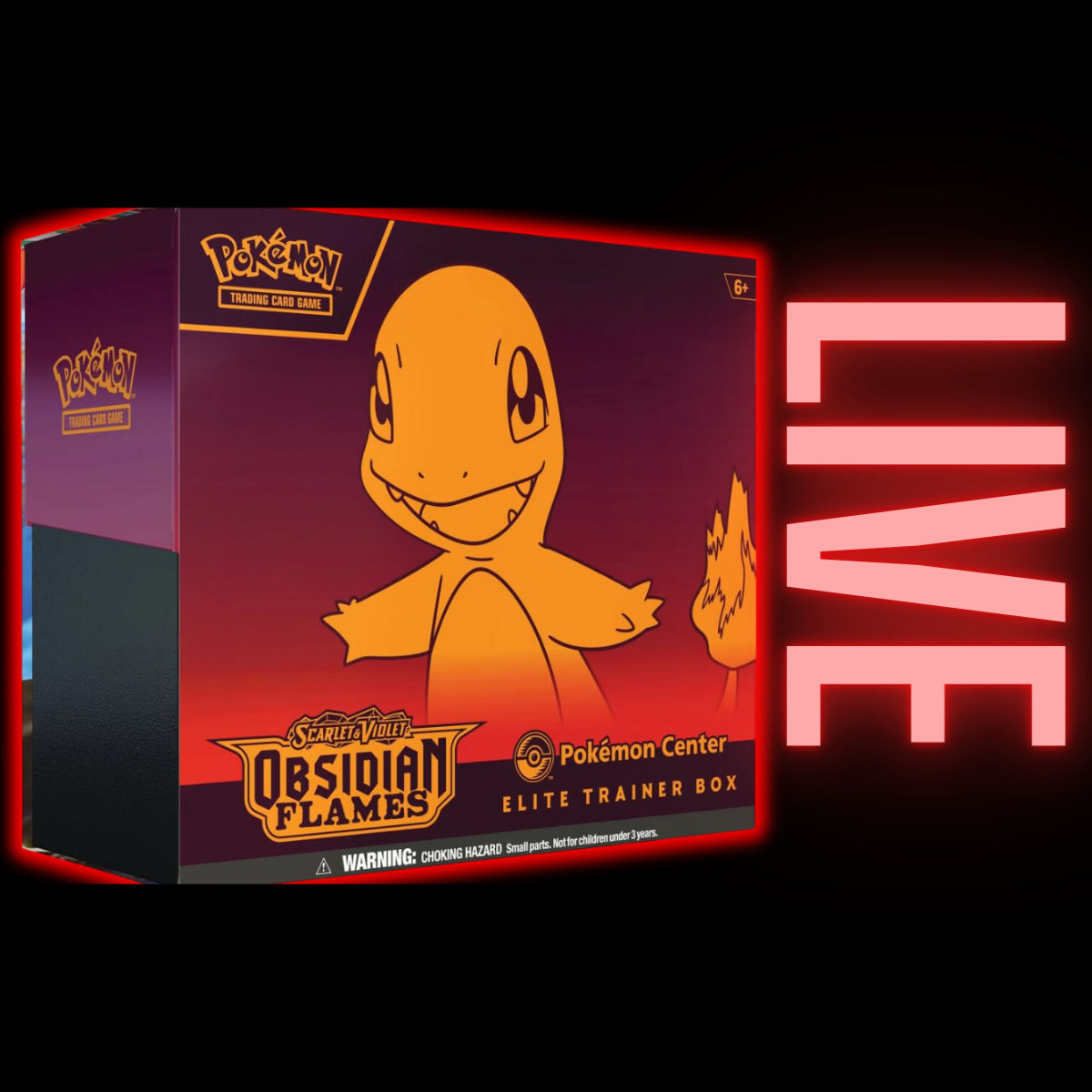 Obsidian Flames Pokemon Center Elite Trainer Box (Exclusive)(LIVE)