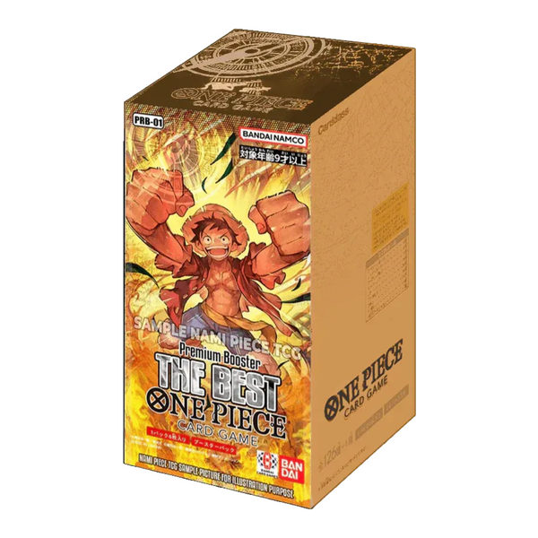 ONE PIECE CARD PRB-01 3ボックスセット　シュリンク付き開封 BANDAI One Piece Card THE BEST Storage Box Set PRB-01 TCG