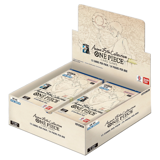 One Piece Card Game: [EB02] Anime 25th Collection Extra Booster Display Box (Pre-Order)(