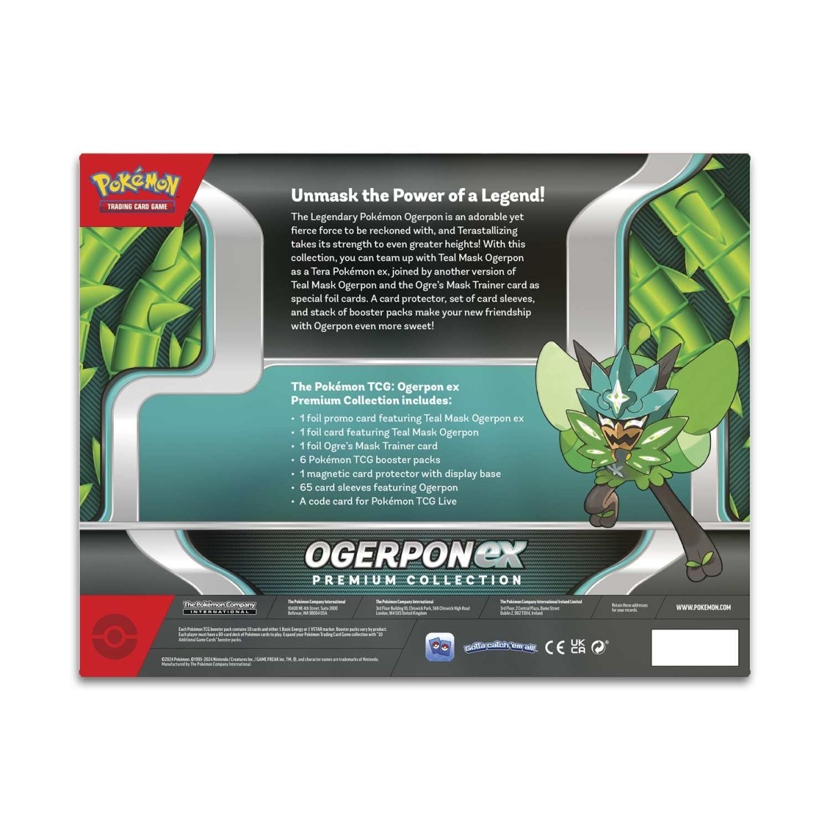 Ogerpon ex Premium Collection Pokemon