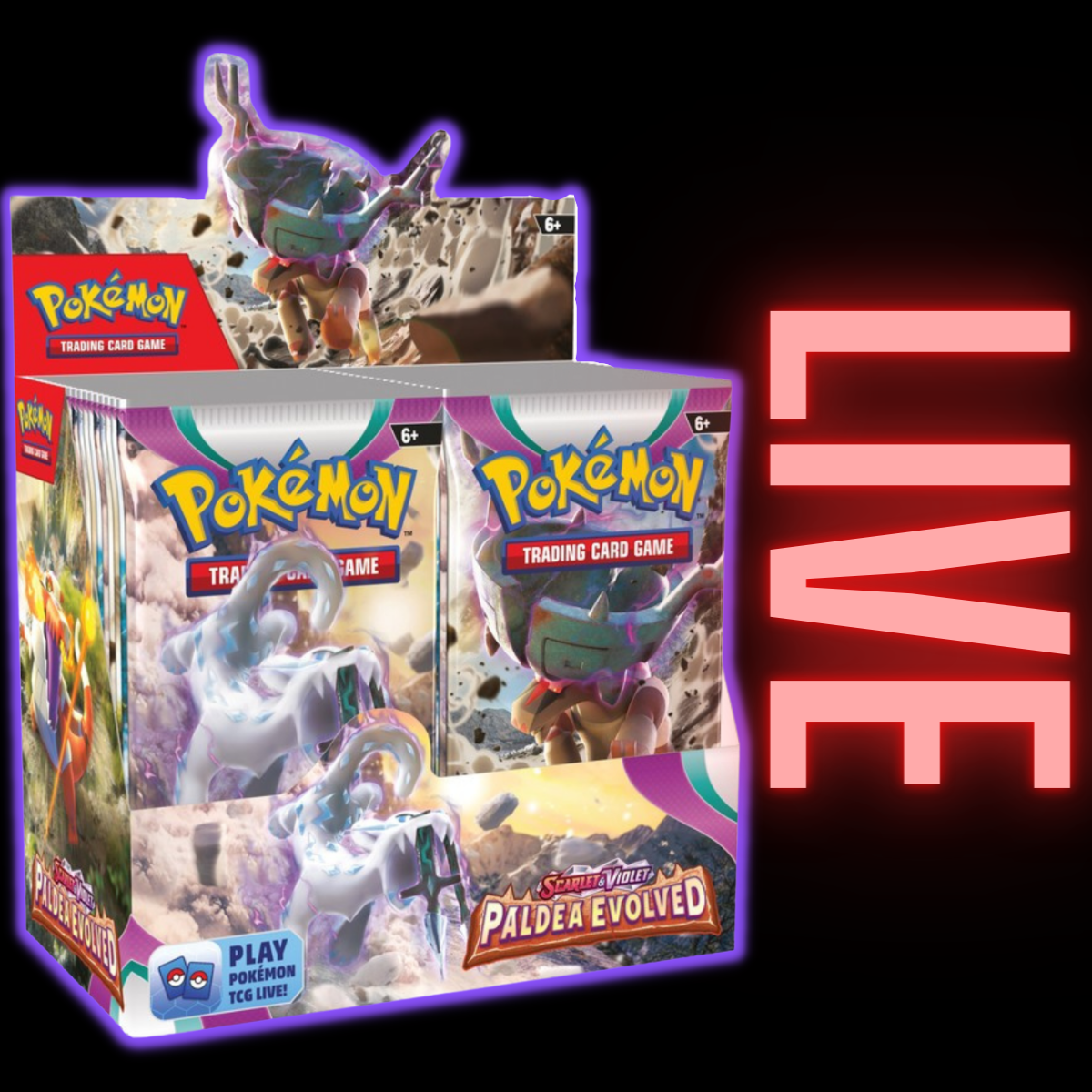 Paldea Evolved Booster Box (LIVE)