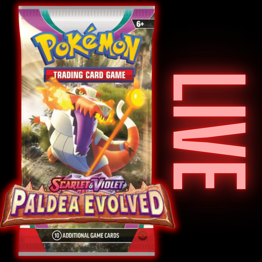 Paldea Evolved Booster Pack (LIVE)