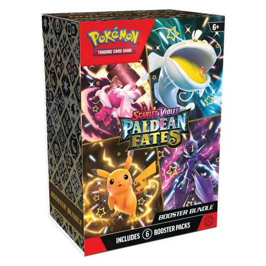 Pokemon Scarlet and Violet 4.5 Paldean Fates Booster Bundle