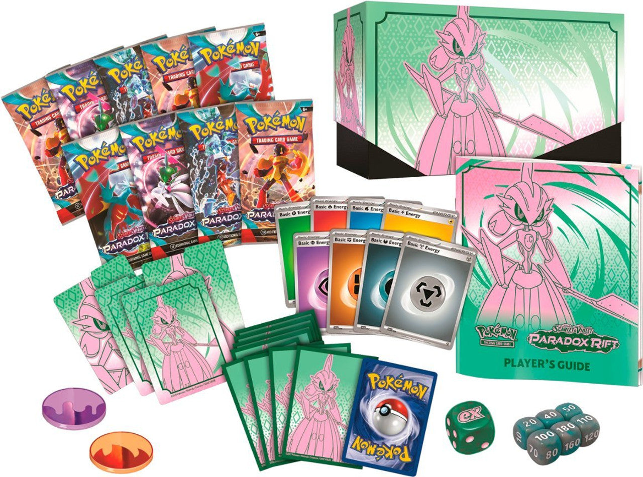 Pokemon: Scarlet & Violet - Paradox Rift - Elite Trainer Box (Set of 2 AllPokeTCG Pokemon: Scarlet & Violet - Paradox Rift - Elite Trainer Box (Set of 2 AllPokeTCG