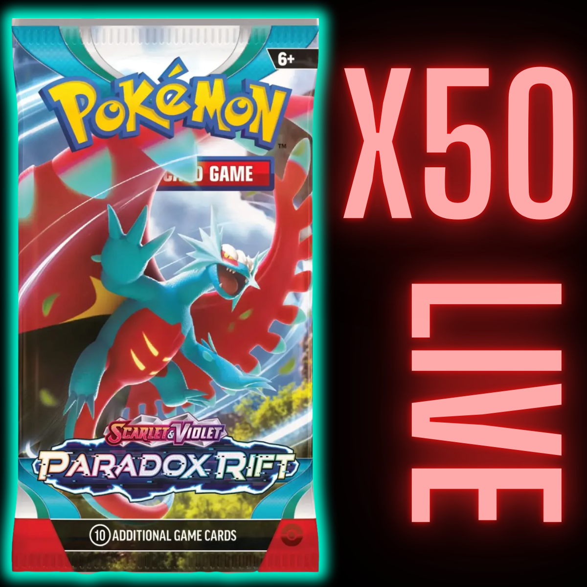 Paradox Rift Booster Pack x 50 (LIVE)