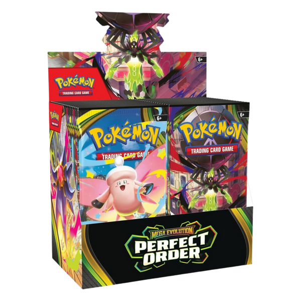 Perfect Order English Booster Box Pokemon Mega Evolution Sealed
