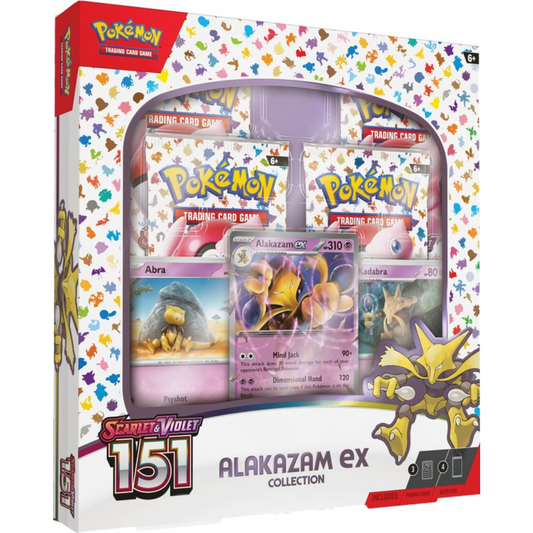 Pokemon Scarlet and Violet 151 Alakazam Ex Box (Pre Order)