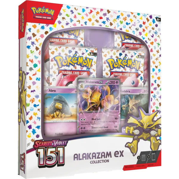 Pokemon Scarlet and Violet 3.5 151 Alakazam Ex Box