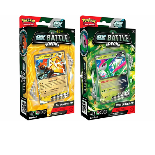 Tapu Koko/Iron Leaves ex Battle Decks Pokemon - Set of 2