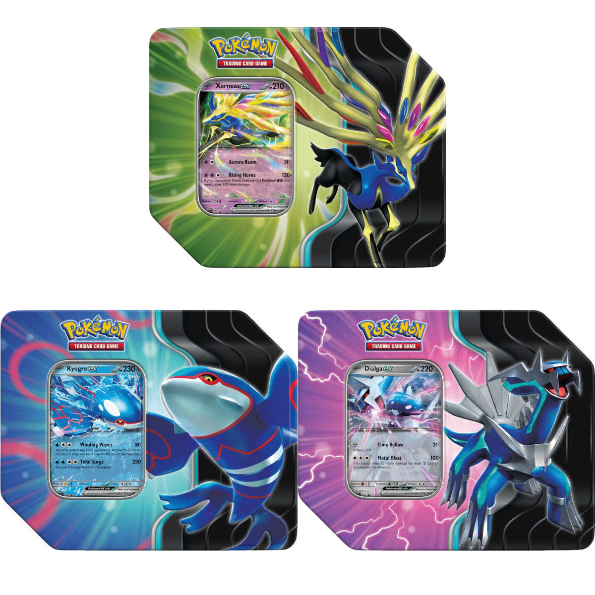 Pokemon TCG: Azure Legends Tin Bundle of 3 (Pre-Order)(02/21/2025)